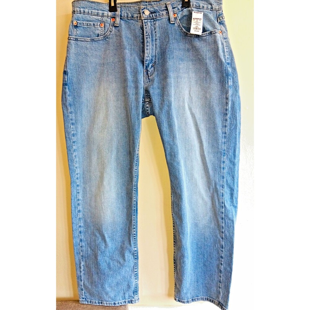Levi's 559 Men 36x30 Light Wash Relaxed Straight Denim Jeans NWT Blue 500 Series